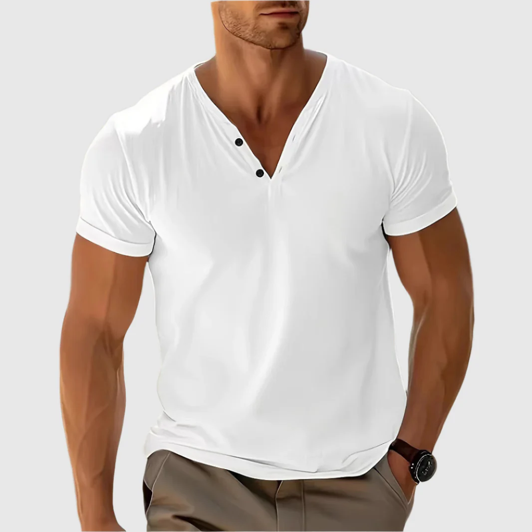 Alessandro Veneti Breeze Henley Shirt - Image 3