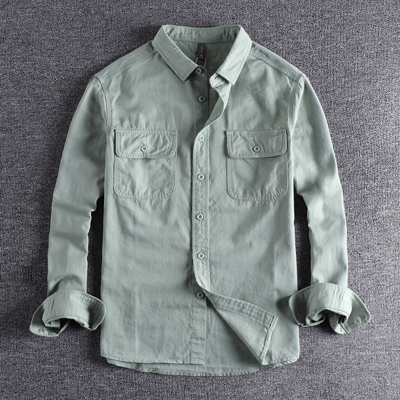 Alessandro Veneti Button-Front Cotton Shirt - Image 4