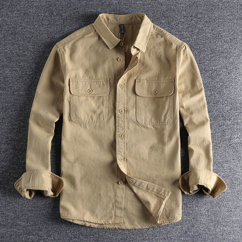 Alessandro Veneti Button-Front Cotton Shirt - Image 5