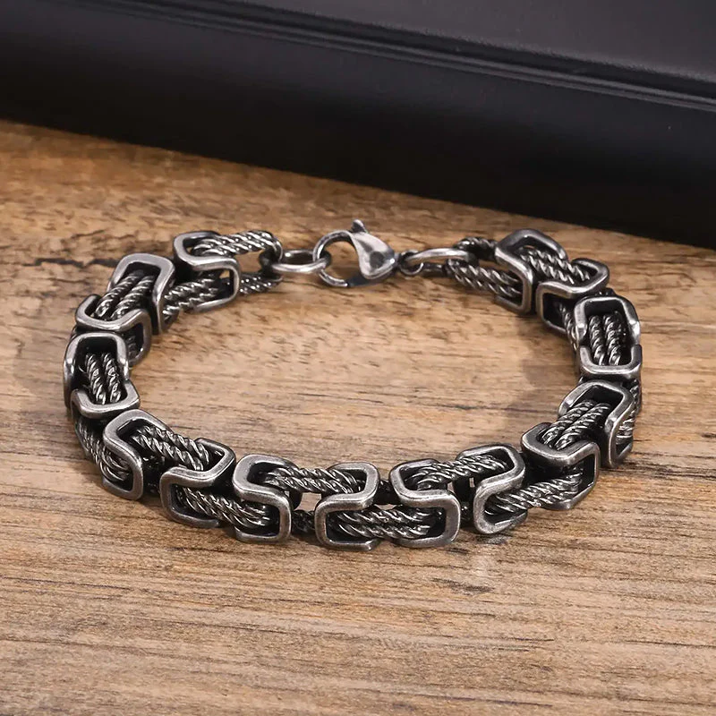 Alessandro Veneti Byzantine Twisted Link Bracelet - Image 6