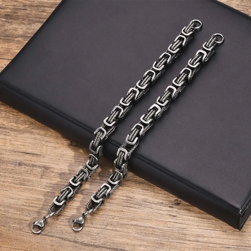 Alessandro Veneti Byzantine Twisted Link Bracelet - Image 7