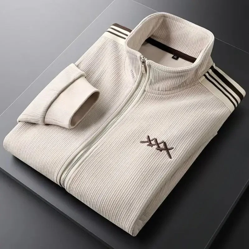 Alessandro Veneti Corduroy Sport Tracksuit - Image 6