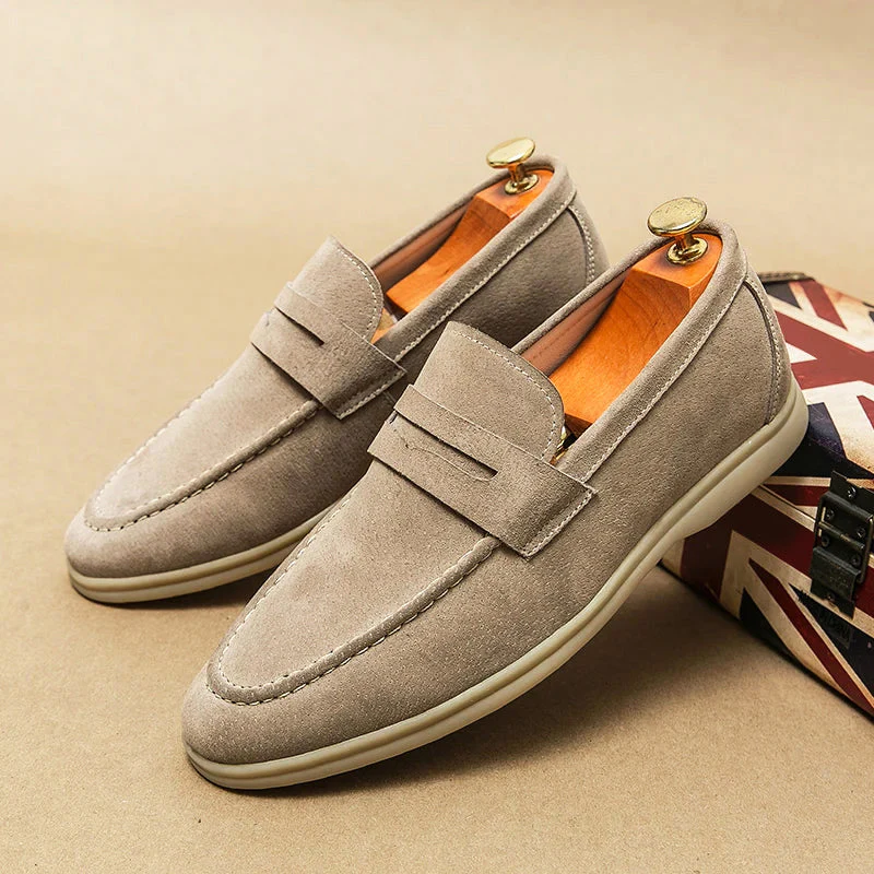 Alessandro Veneti Elegant Suede Loafers - Image 2