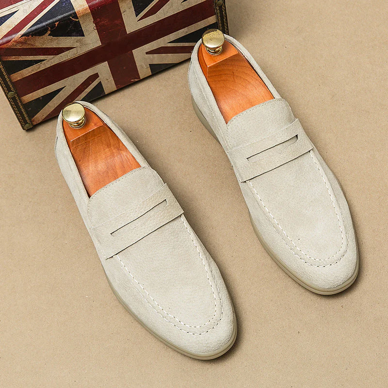 Alessandro Veneti Elegant Suede Loafers - Image 3