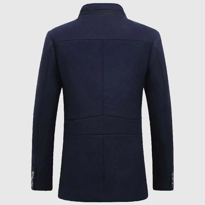 Alessandro Veneti Gentiluomo Woolen Coat - Image 4