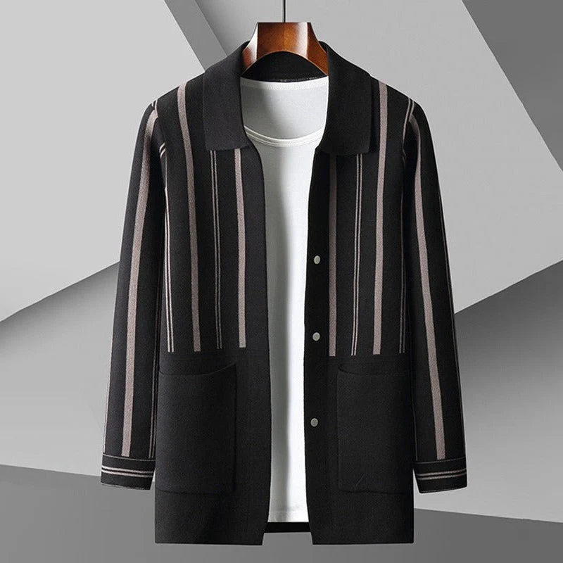 Alessandro Veneti Grand Striped Cardigan - Image 4