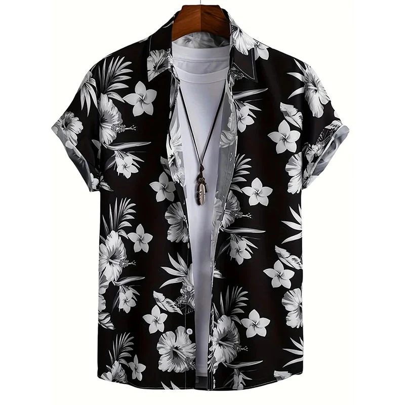 Alessandro Veneti Hawaiian Style Button-Up Shirt - Image 3