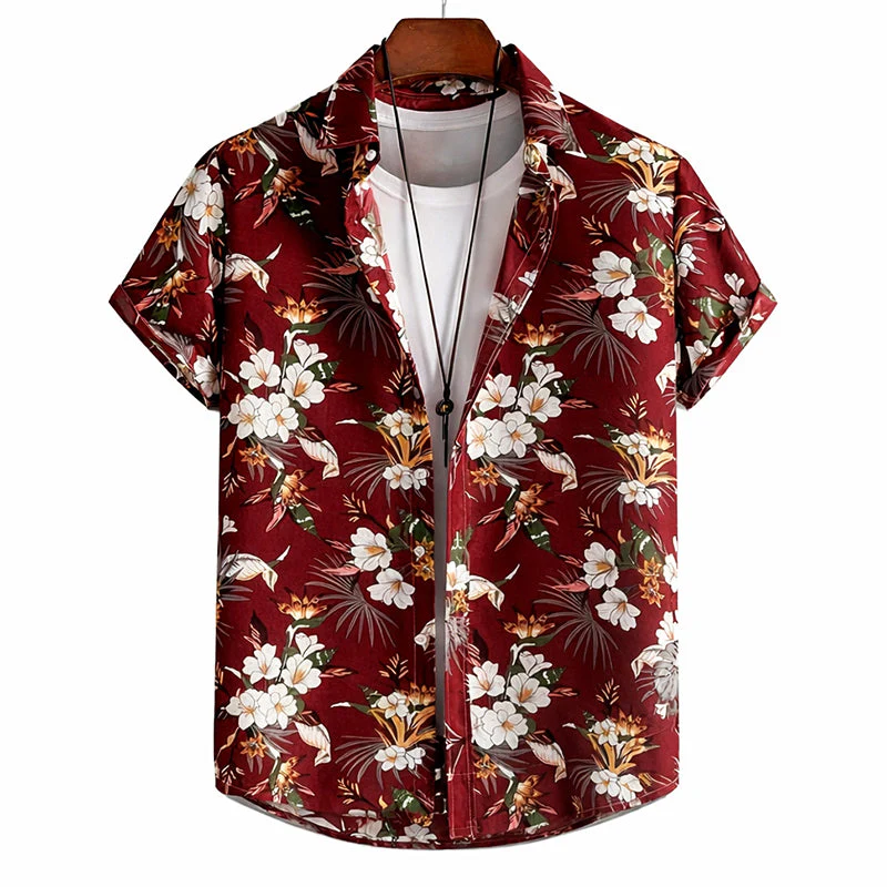 Alessandro Veneti Hawaiian Style Button-Up Shirt - Image 4