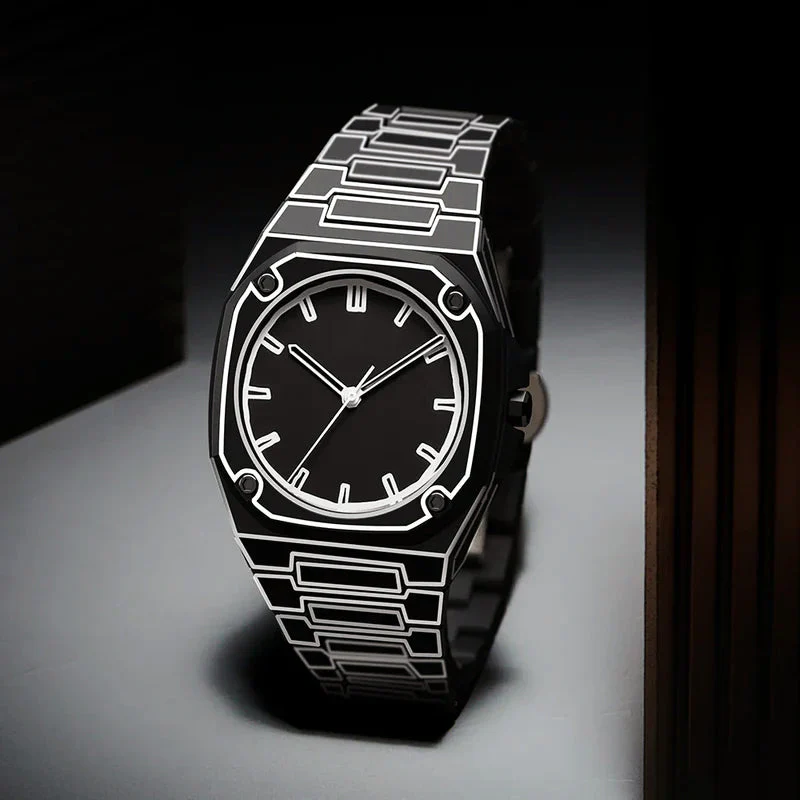 Alessandro Veneti Minimalist Outline Watch