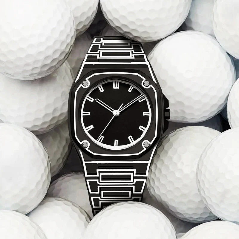 Alessandro Veneti Minimalist Outline Watch - Image 4