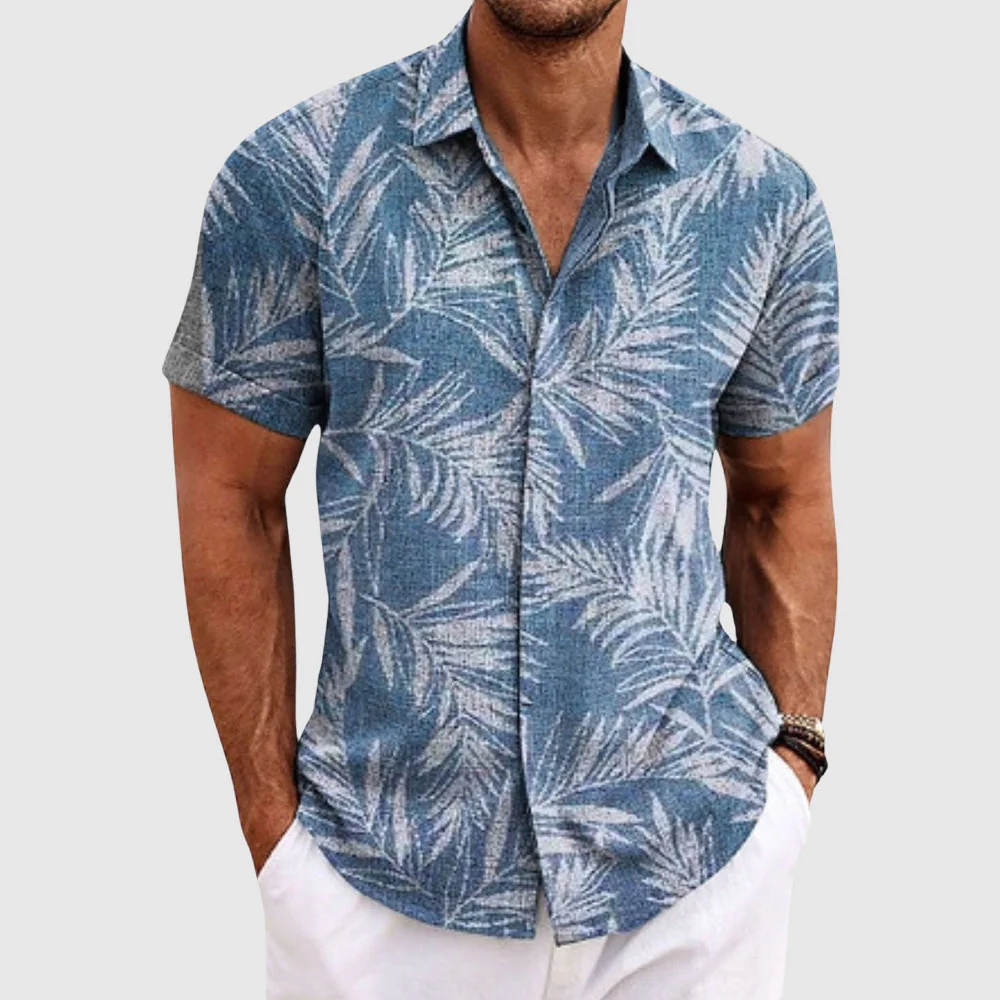 Alessandro Veneti Palm Whisper Shirt - Image 2