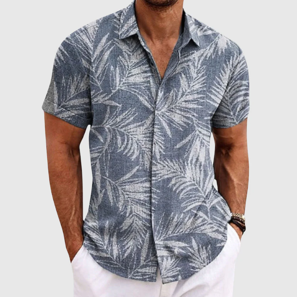 Alessandro Veneti Palm Whisper Shirt - Image 3