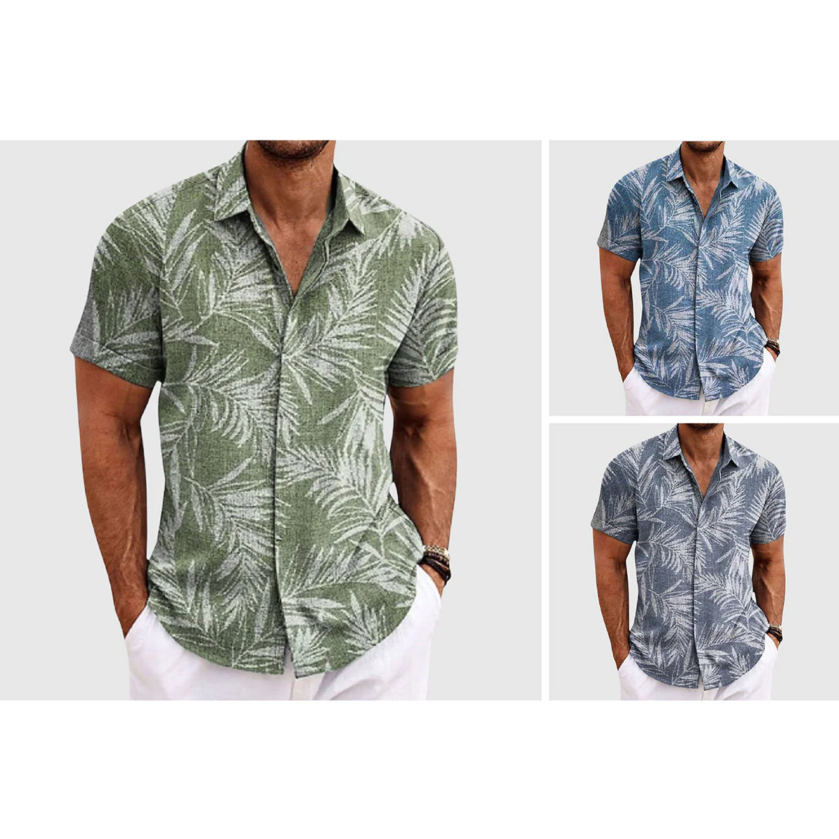 Alessandro Veneti Palm Whisper Shirt - Image 4