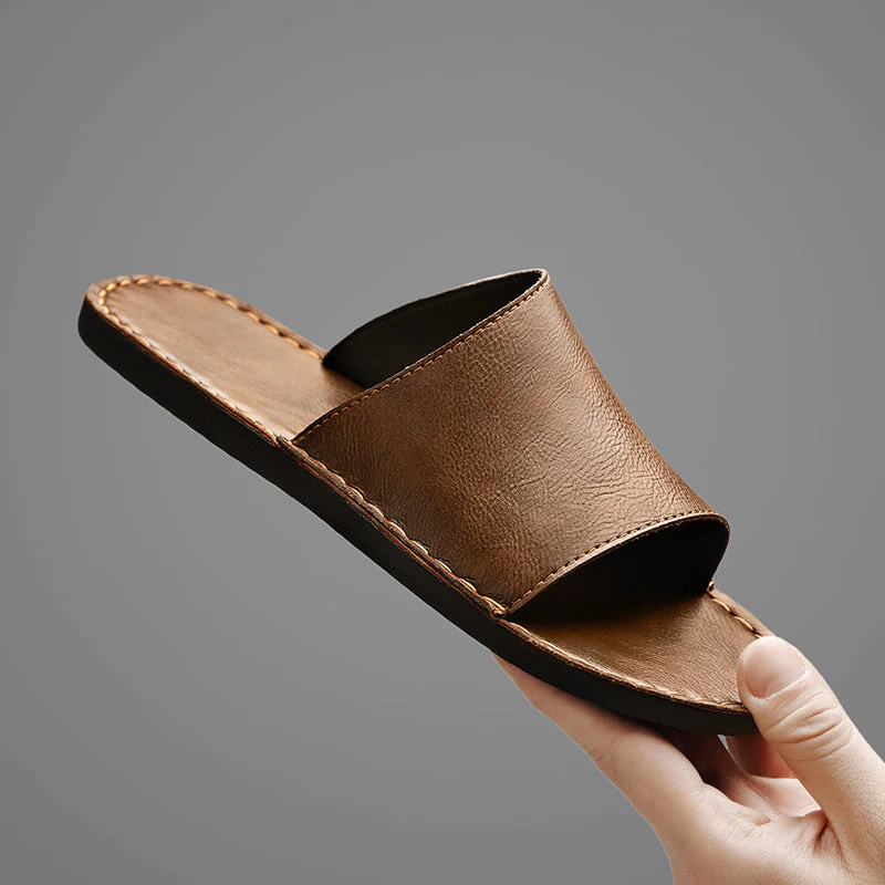 Alessandro Veneti Slide Sandals with Wide Strap - Image 4