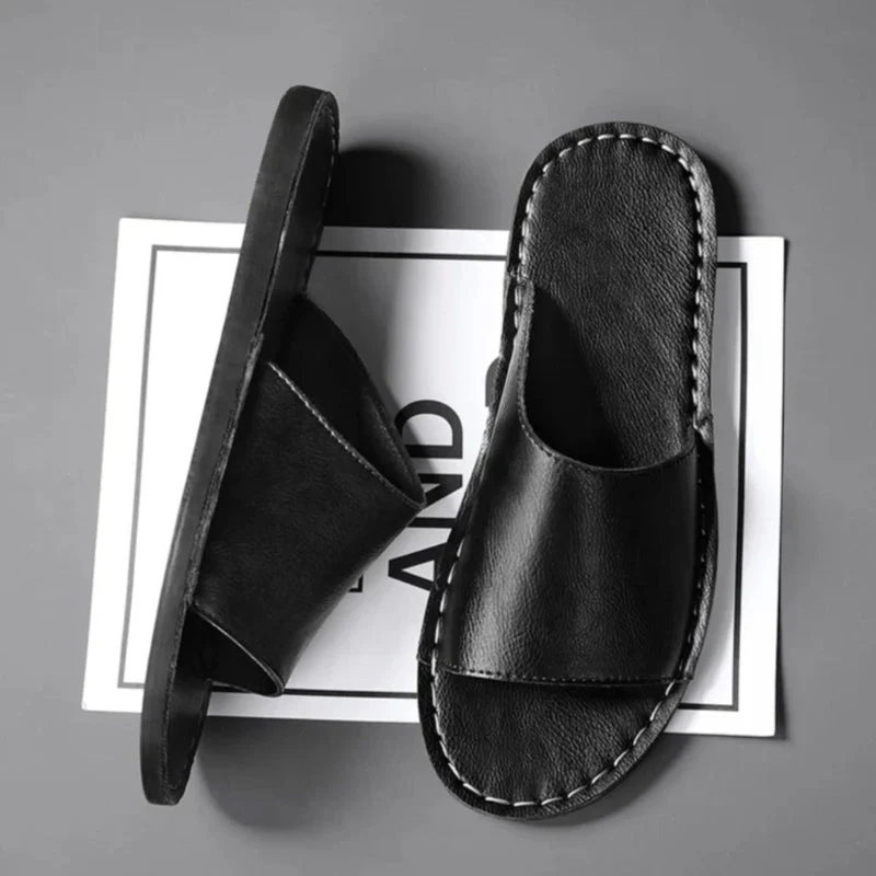 Alessandro Veneti Slide Sandals with Wide Strap - Image 6