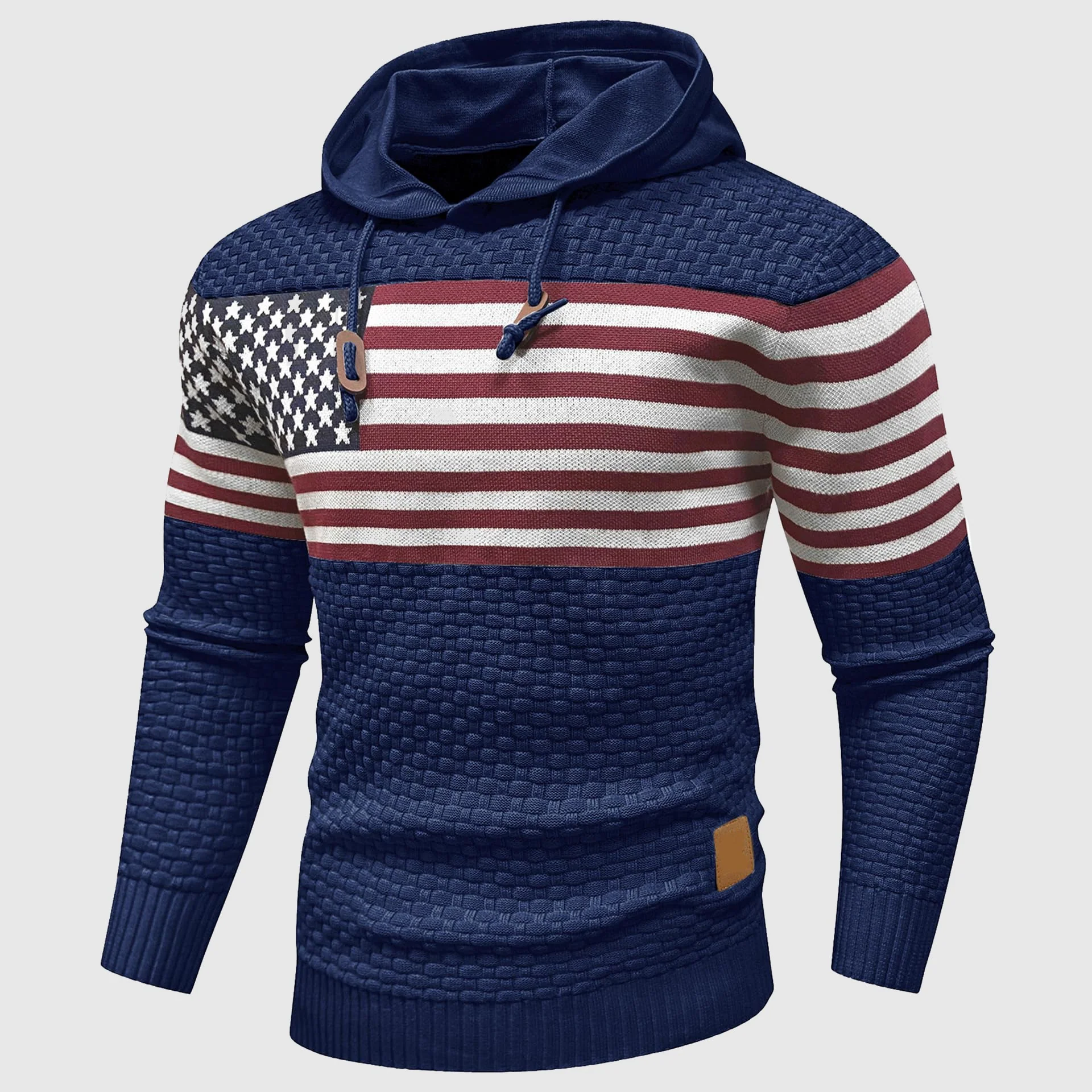 Alessandro Veneti Stars & Stripe Hoodie - Image 3