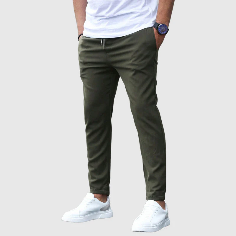Alessandro Veneti Stretch Drawstring Pants - Image 5