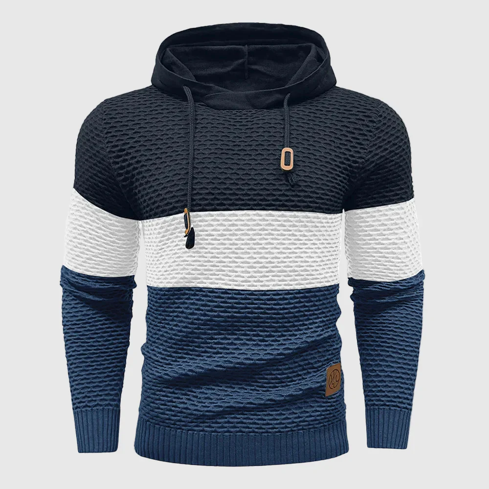 Alessandro Veneti Triple Tone Knit Pullover - Image 5