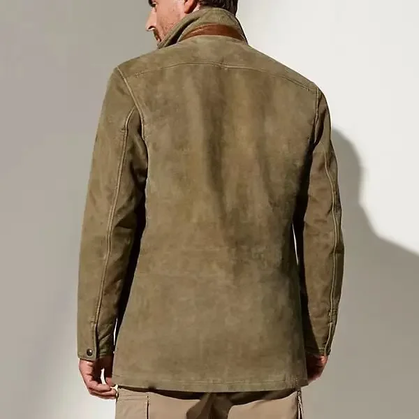 Alessandro Veneti Vintage Suede Coat - Image 6