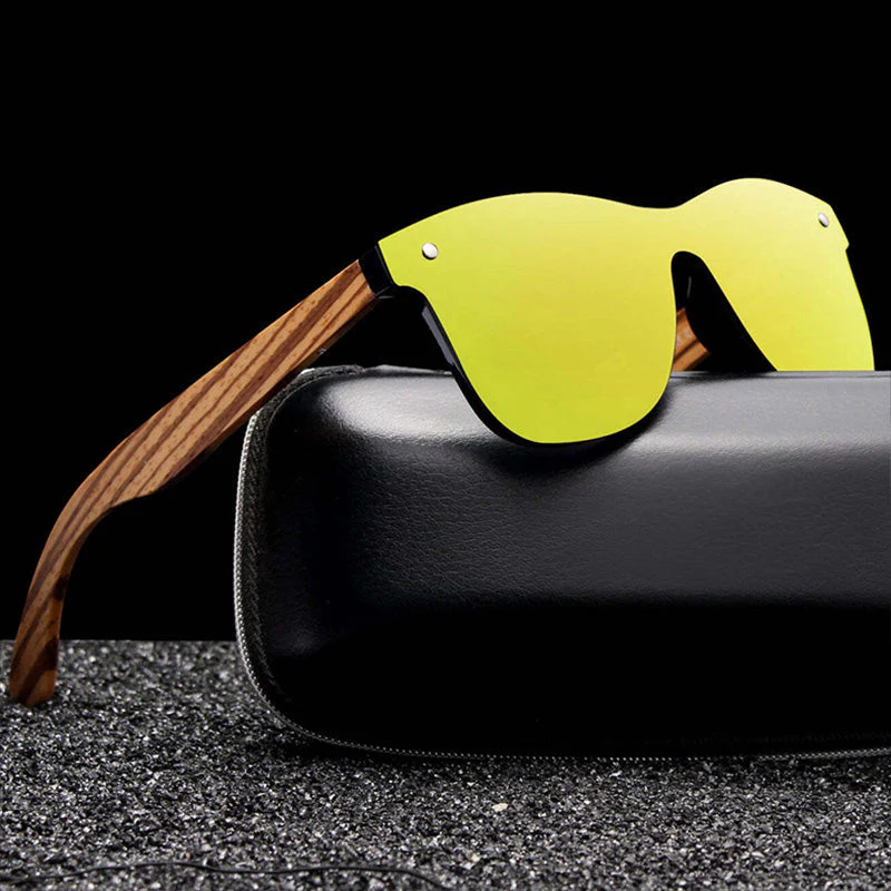 Bergen Zebrano Wood Shades - Image 4