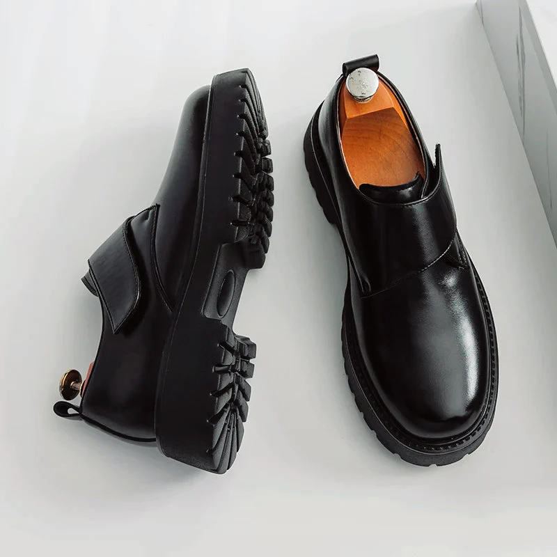 Caldwell Chunky Leather Shoes - Image 2