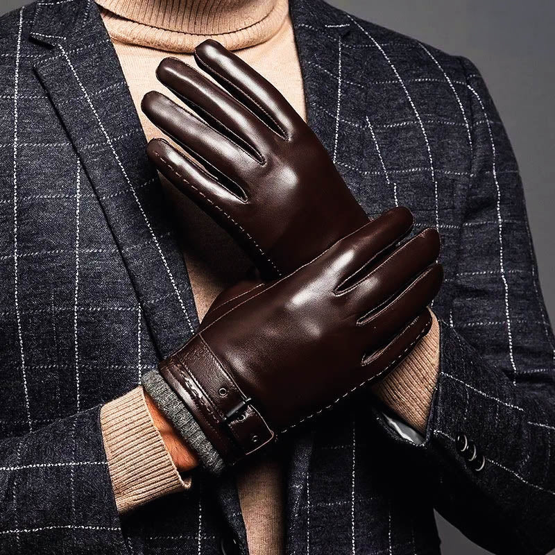 Cavallo Men’s Timeless Leather Gloves - Image 3