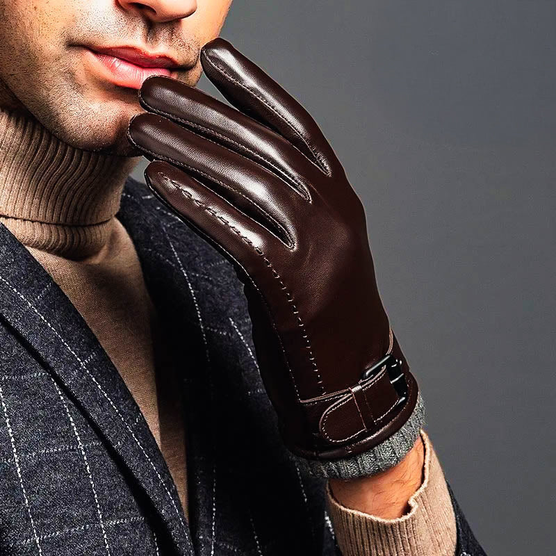 Cavallo Men’s Timeless Leather Gloves - Image 4