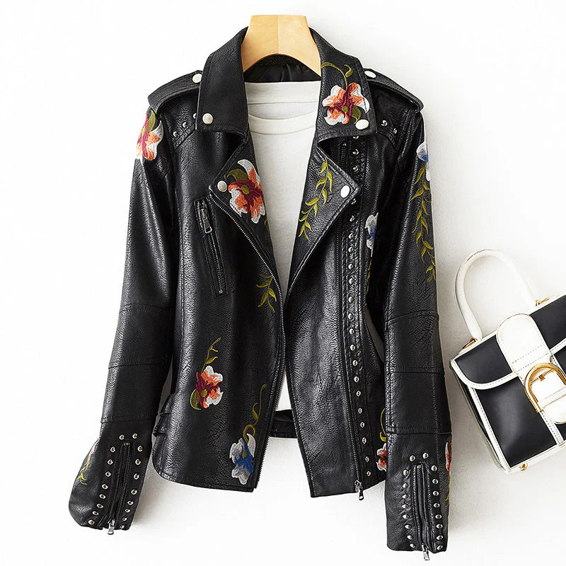 Chloé Montclair Leather Jacket - Image 2