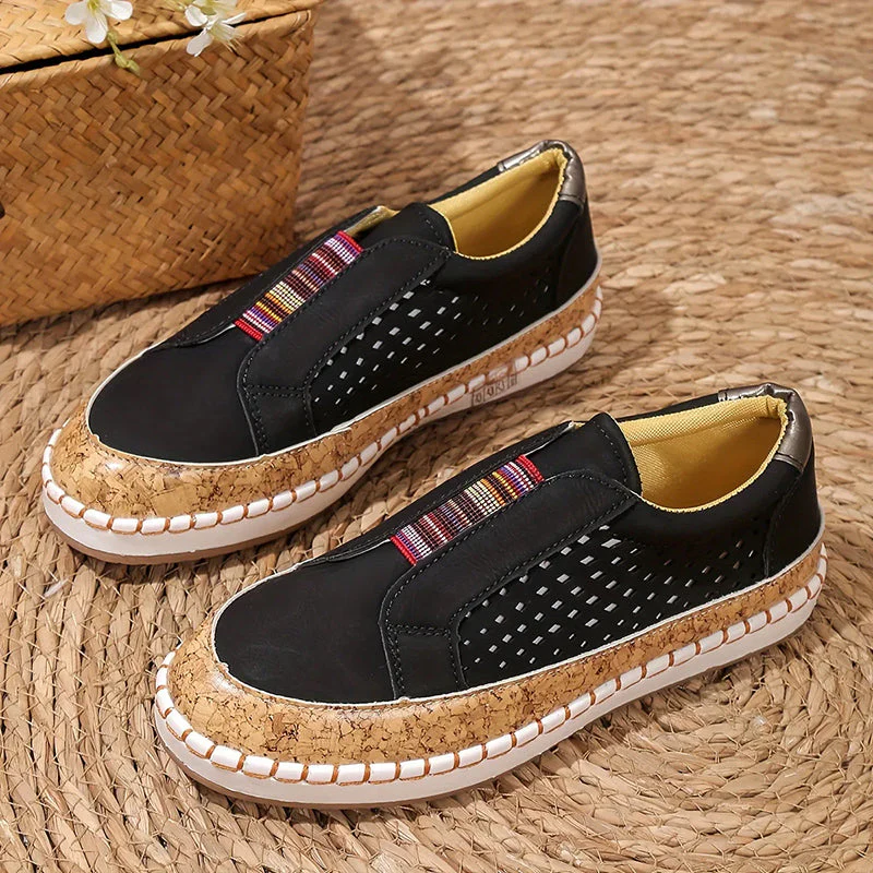 Chloé Montclair Perforated Slip-On Sneakers - Image 2