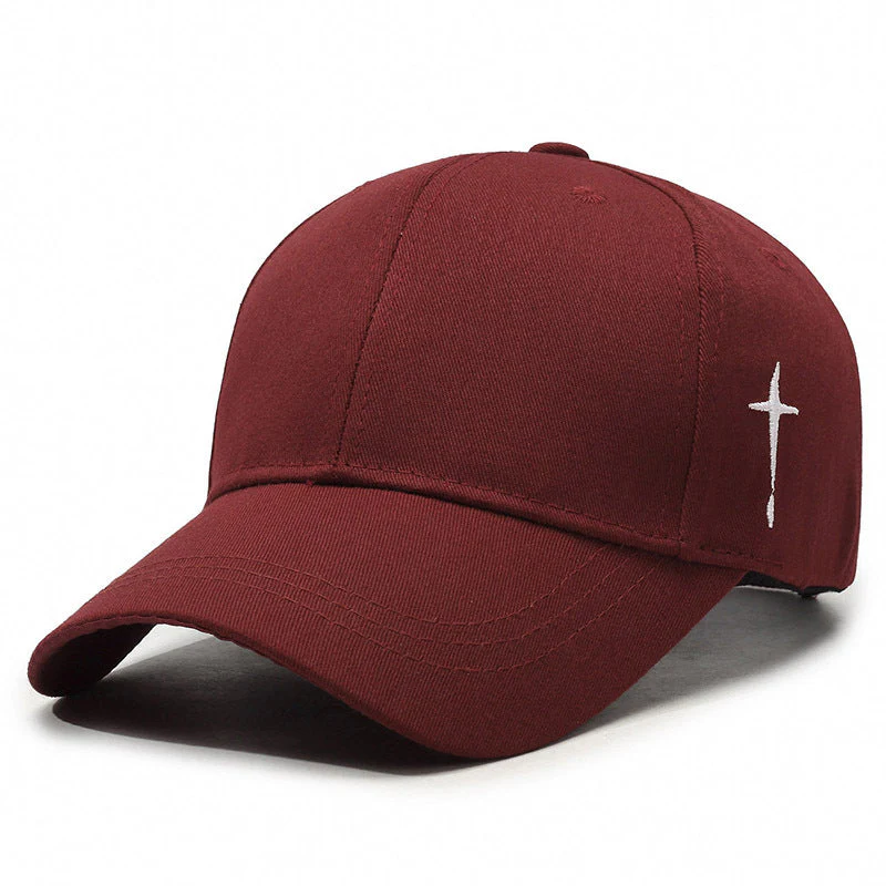 Cross Style Baseball Cap - Image 4
