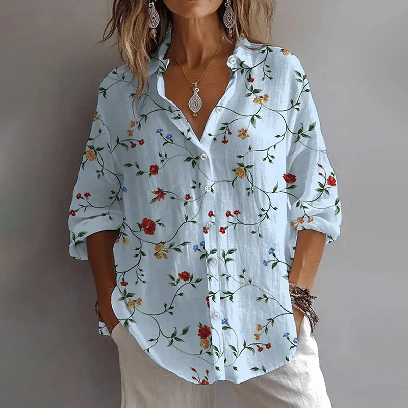 Elise Leroy Floral Button-Down Shirt - Image 2