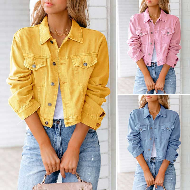 Elise Leroy Petals Denim Jacket - Image 4