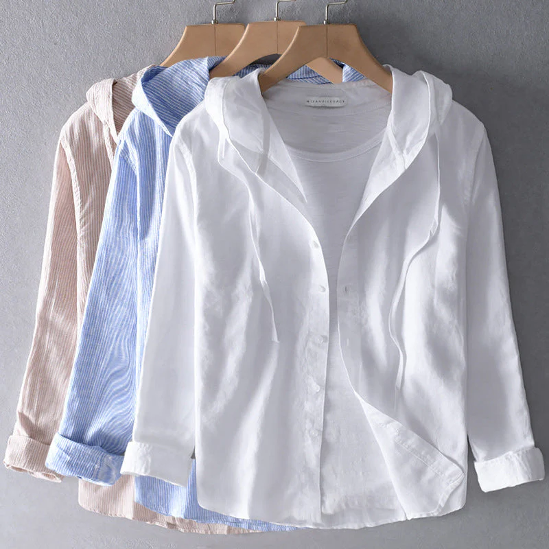 Sunrise Dream Linen Shirt - Image 6