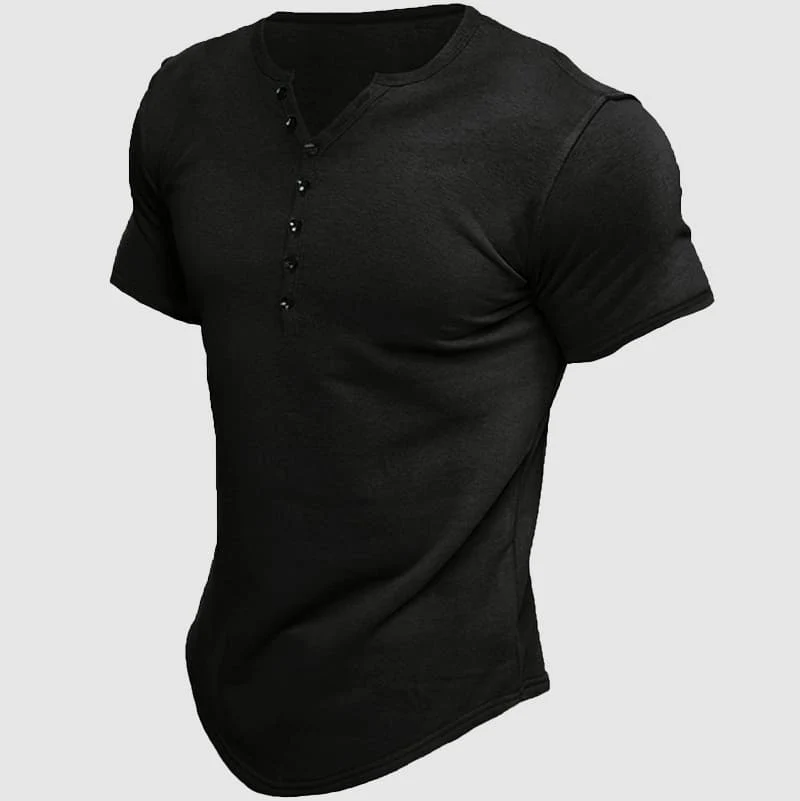 Felix Grant Boss Henley T-Shirt - Image 4