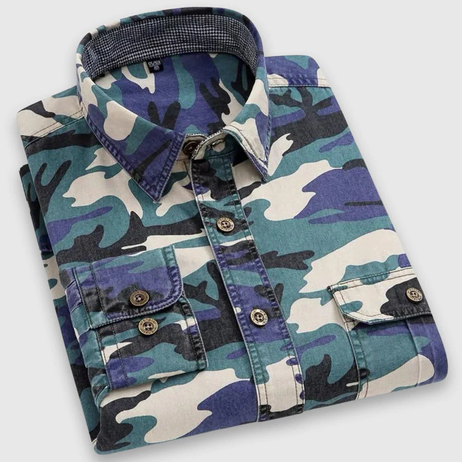 Felix Grant Camouflage Classic Shirt - Image 3