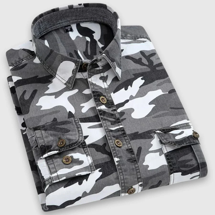 Felix Grant Camouflage Classic Shirt - Image 4