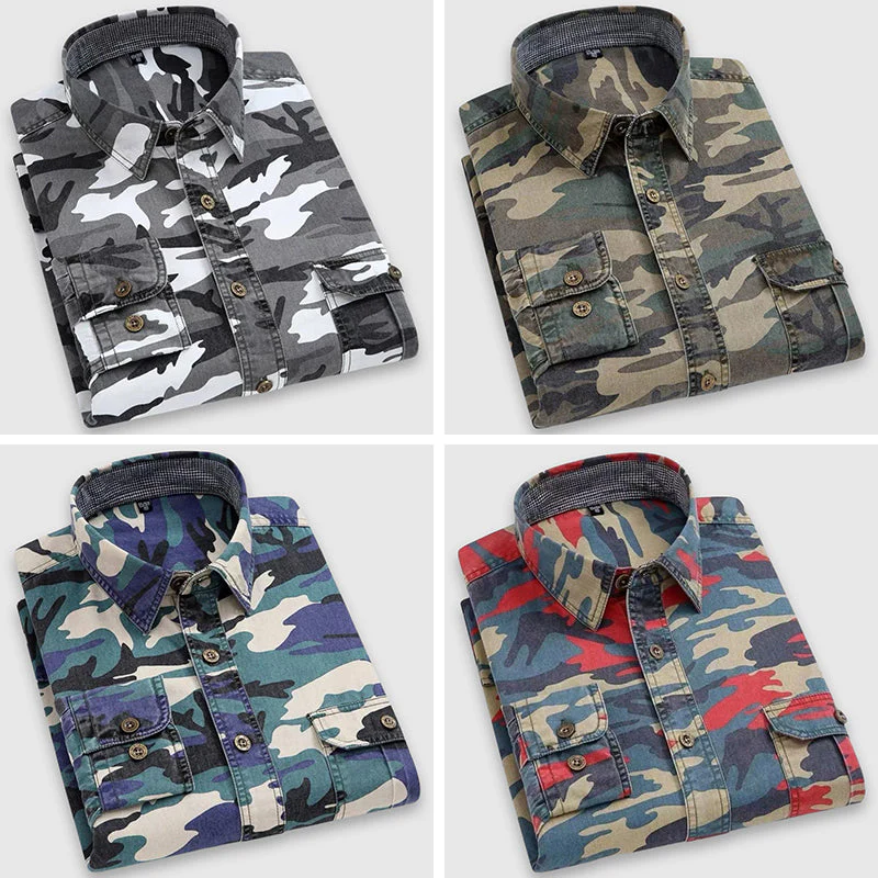 Felix Grant Camouflage Classic Shirt - Image 5