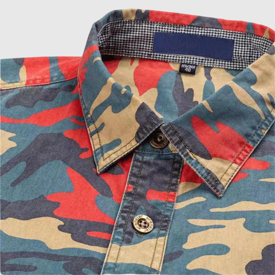 Felix Grant Camouflage Classic Shirt - Image 6