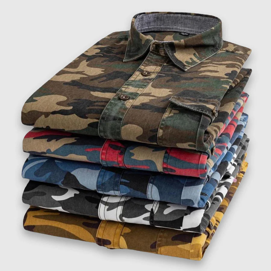 Felix Grant Camouflage Classic Shirt - Image 7