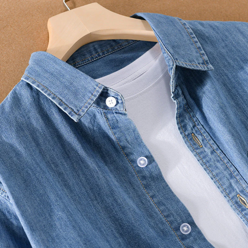 Felix Grant Classic Denim Shirt - Image 3