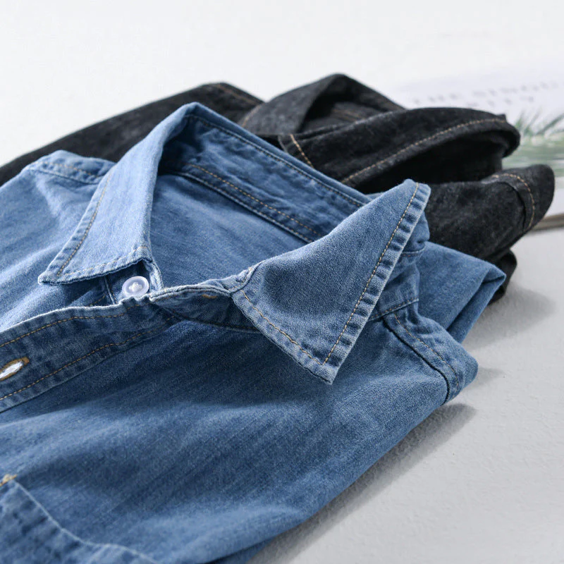 Felix Grant Classic Denim Shirt - Image 4