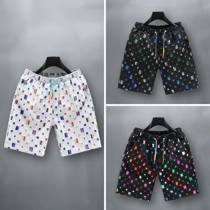 Felix Grant Colorful Denim Shorts - Image 5