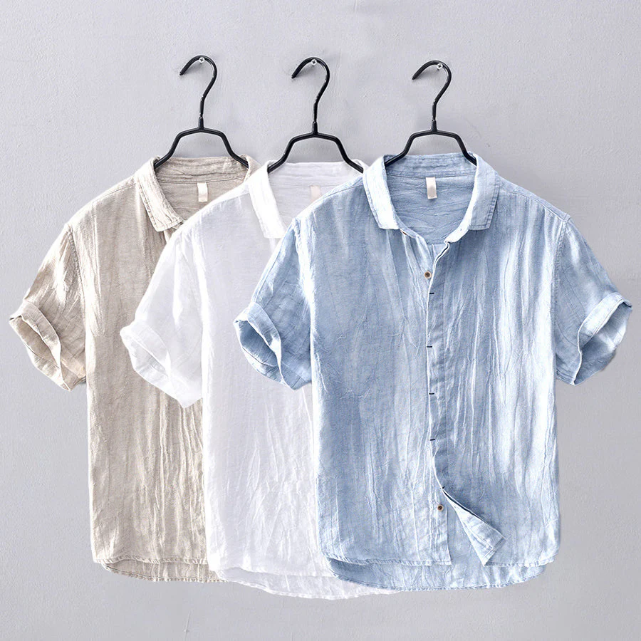 Felix Grant Coral Bay Linen Shirt - Image 10