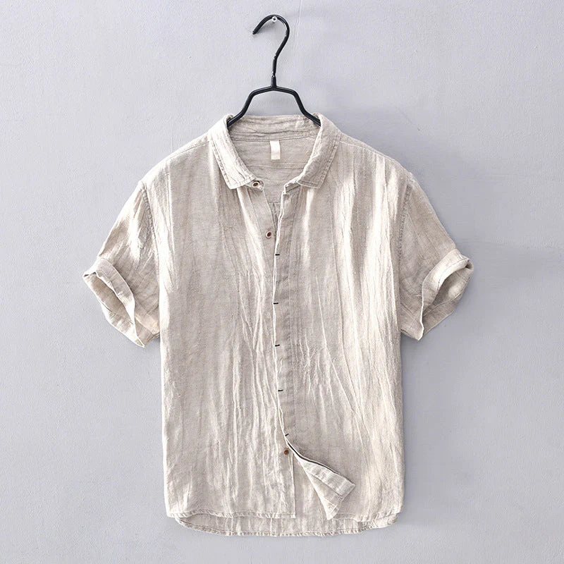 Felix Grant Coral Bay Linen Shirt - Image 3