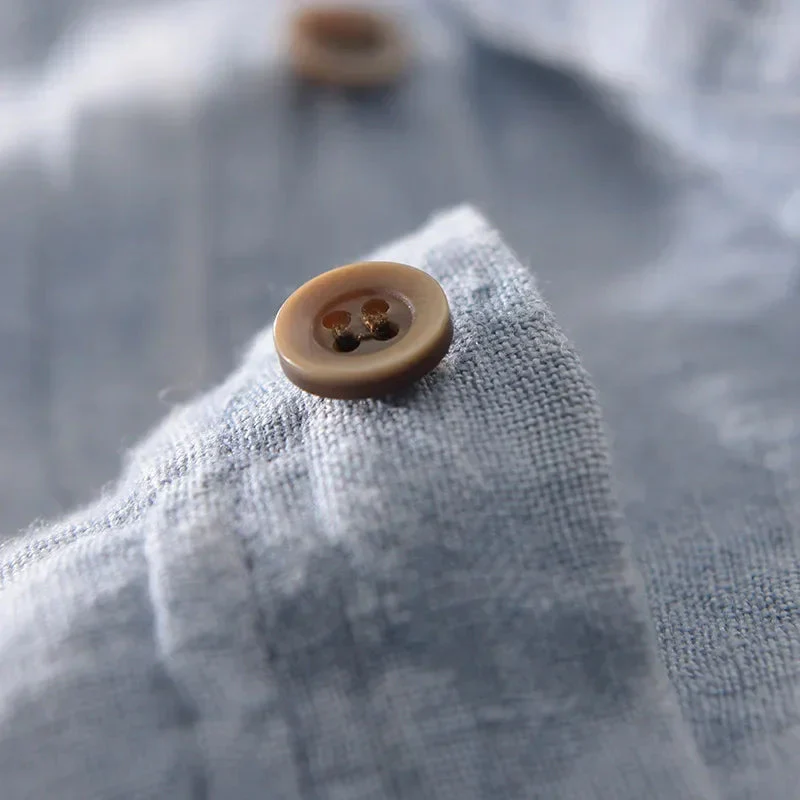 Felix Grant Coral Bay Linen Shirt - Image 8