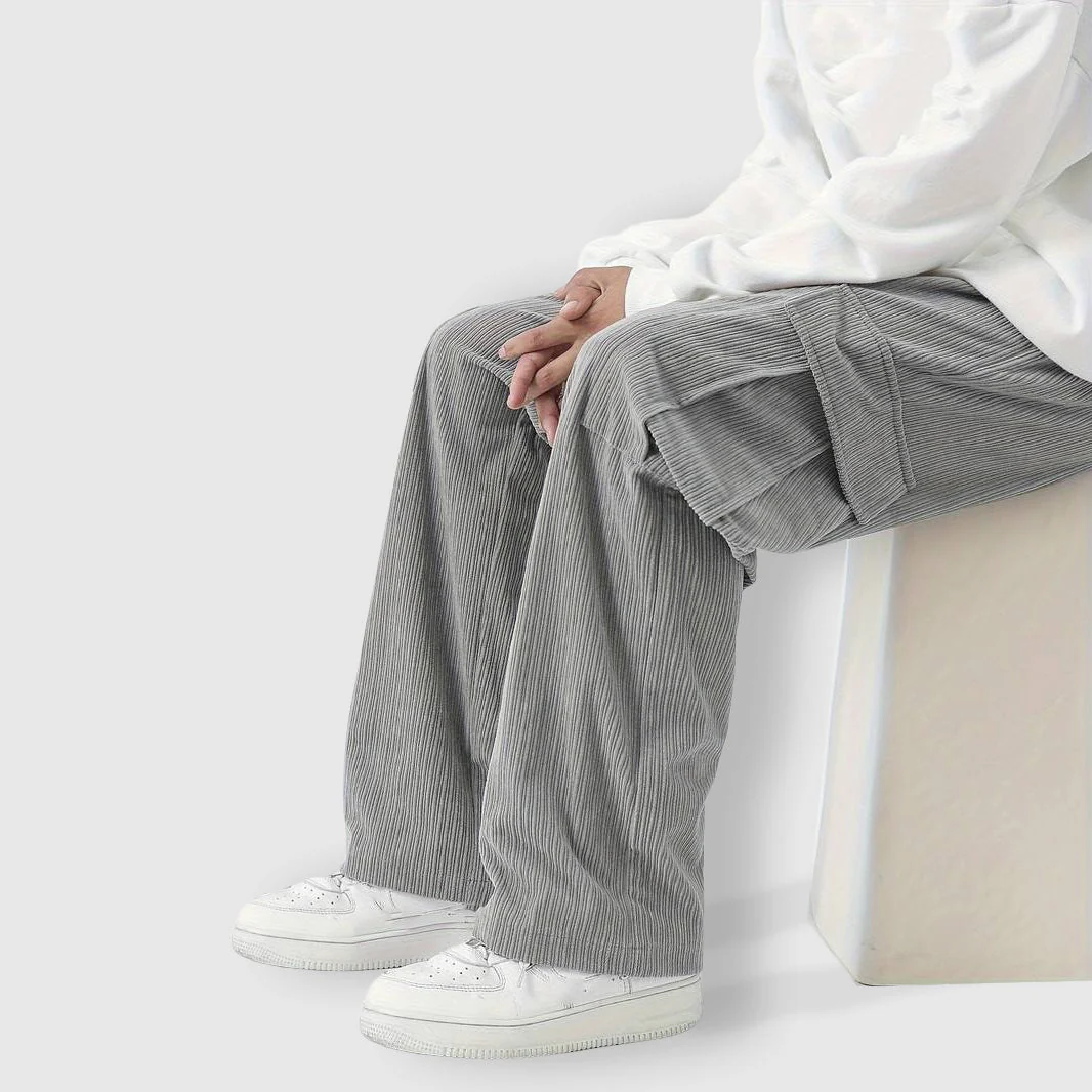 Felix Grant Corduroy Cargo Pants - Image 3