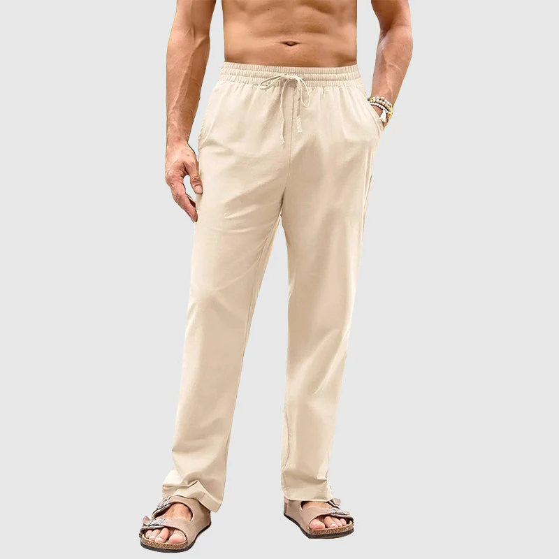 Felix Grant Drawstring Straight-Leg Pants - Image 4