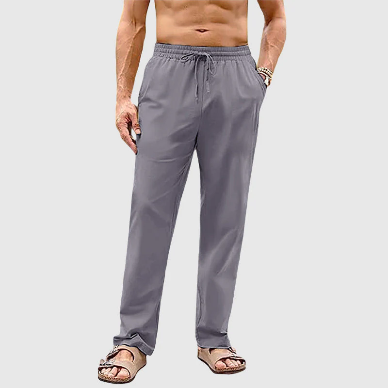 Felix Grant Drawstring Straight-Leg Pants - Image 5