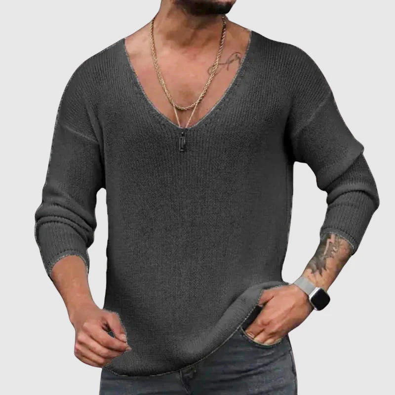 Felix Grant Essential V-Neck Shirt - Image 2