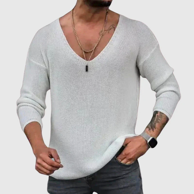 Felix Grant Essential V-Neck Shirt - Image 3